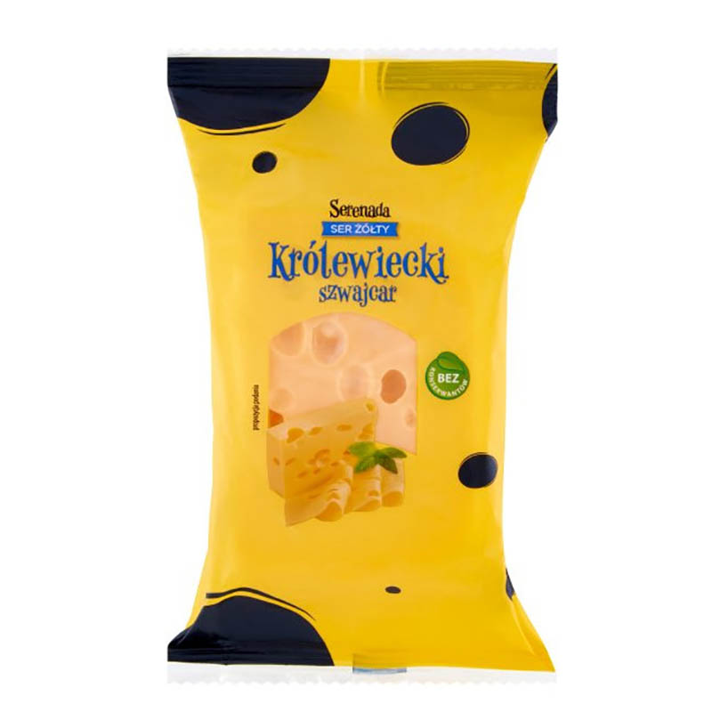 Сир "Кролевецький", швейцарський, ТМ "Серенада", шматок 250г