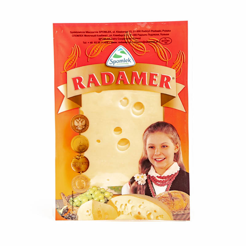 Сир "Радамер" ТМ "Спомлек", нарізка 150г